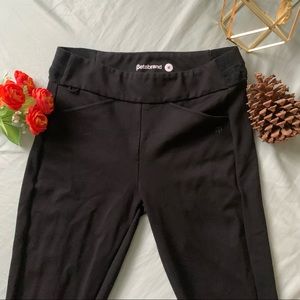 Betabrand medium black pants